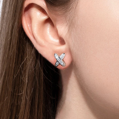 Classic ‘X’ Stud Earrings